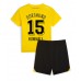 Borussia Dortmund Mats Hummels #15 Babykleding Thuisshirt Kinderen 2023-24 Korte Mouwen (+ korte broeken)